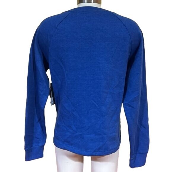 NCAA Kansas Jayhawks sweatshirt crewneck gray sweatshirt pullover women’s m - Picture 7 of 8